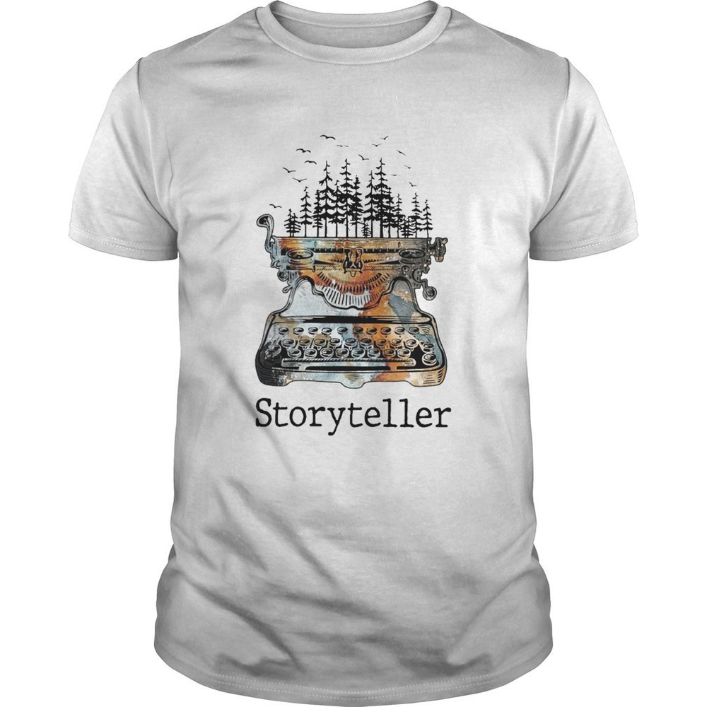 Typewriter Writer Storyteller Creative Graphic T-Shirt